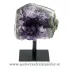 Ametist pe suport de metal mineral unicat m05