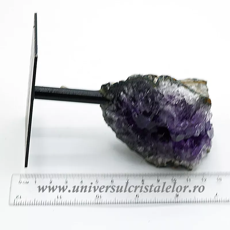Ametist pe suport de metal