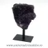 Ametist pe suport de metal mineral unicat m03