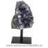Ametist pe suport de metal mineral unicat m06