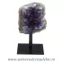 Ametist pe suport de metal mineral unicat m13