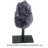 Ametist pe suport de metal mineral unicat m01