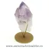 Varf ametist pe suport de metal unicat m03