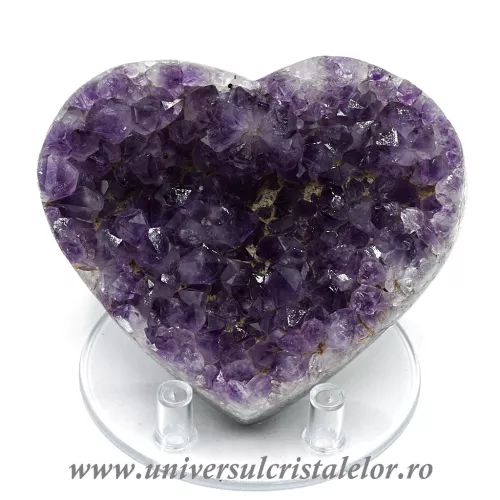 Inima ametist unicat m12