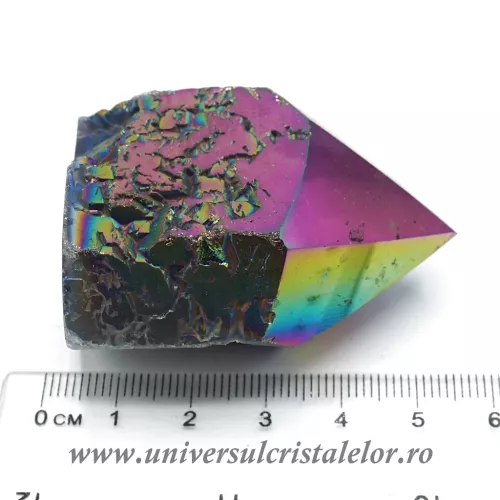 Ametist titan aura varf cu baza unicat m11 Ametist titan aura varf cu baza unicat m11