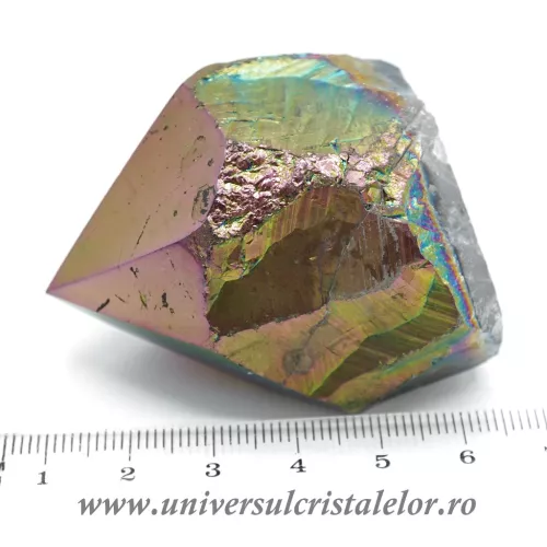 Ametist titan aura varf cu baza unicat m05