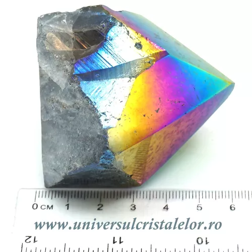 Ametist titan aura varf cu baza unicat m10 Ametist titan aura varf cu baza unicat m10