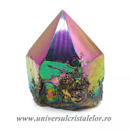 Ametist titan aura varf cu baza unicat m05