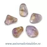 Ametrin piatra rulata Ametrin piatra rulata