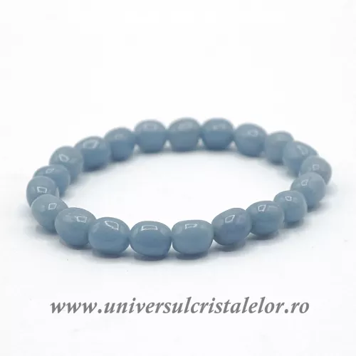 Bratara angelit rotund - 7/8 mm
