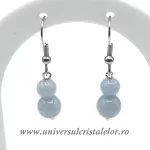 Cercei angelit rotund-8mm m03 Cercei angelit rotund-8mm m03