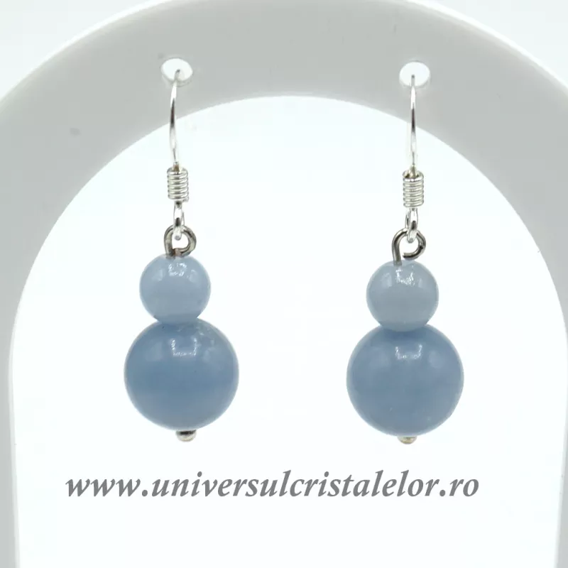 Cercei angelit rotund-10mm m02 Cercei angelit rotund-10mm m02