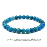 Bratara apatit pe elastic - 6.5 mm