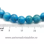 Bratara apatit pe elastic - 6.5 mm