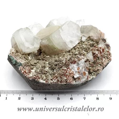 Apofilit cluster mineral unicat m15