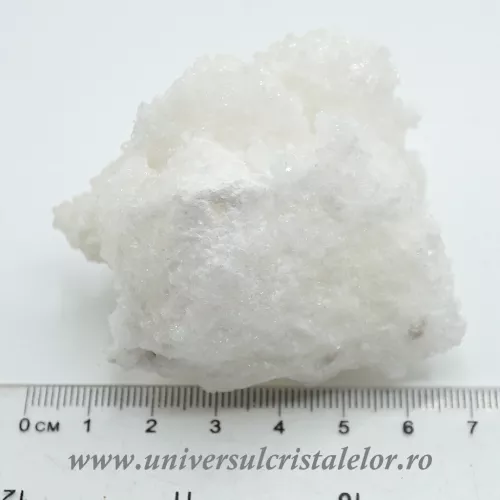 Aragonit alb unicat m1