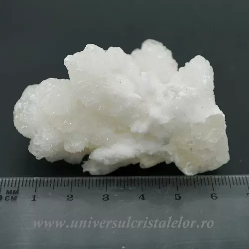 Aragonit alb unicat m1