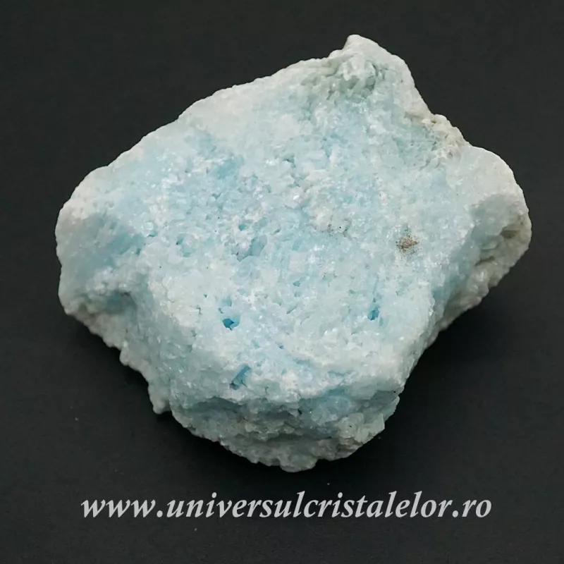 Aragonit bleu mineral unicat m6