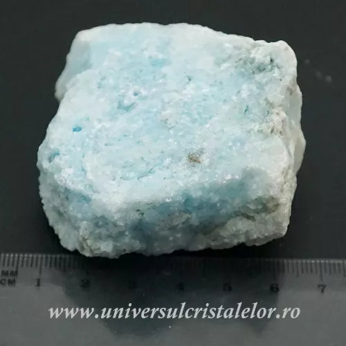 Aragonit bleu mineral unicat m6