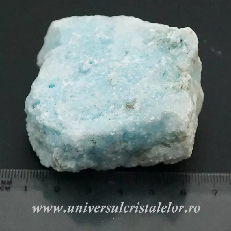 Aragonit bleu mineral unicat m6