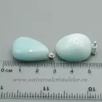 Pandantiv aragonit bleu