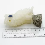 Figurina aragonit bufnita m4