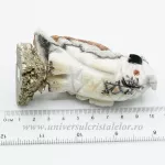 Figurina aragonit bufnita m5