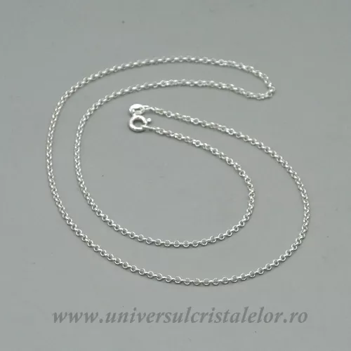 Lantisor Argint model zale rotunde m1- 55cm