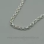 Lantisor Argint model zale rotunde m1- 55cm