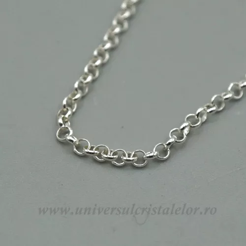 Lantisor Argint model zale rotunde m1- 55cm