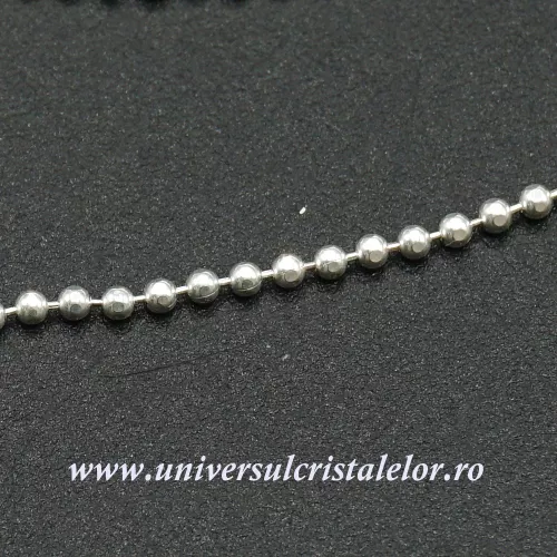 Lantisor Argint model bilute m1- 45cm Lantisor Argint model bilute m1- 45cm