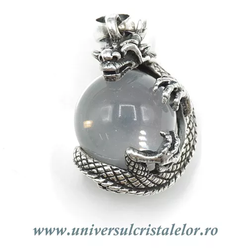 Pandantiv dragon argint