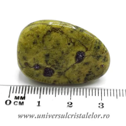 Atlantisit piatra rulata unicat m1