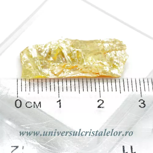 Auripigment mineral unicat m5