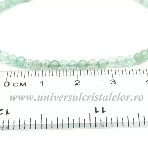 Bratara aventurin rotund fatetat - 3 mm Bratara aventurin rotund fatetat - 3 mm