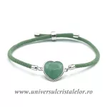 Bratara aventurin inima reglabila