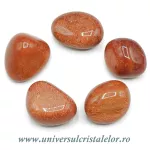 Aventurin rosu piatra rulata Aventurin rosu piatra rulata