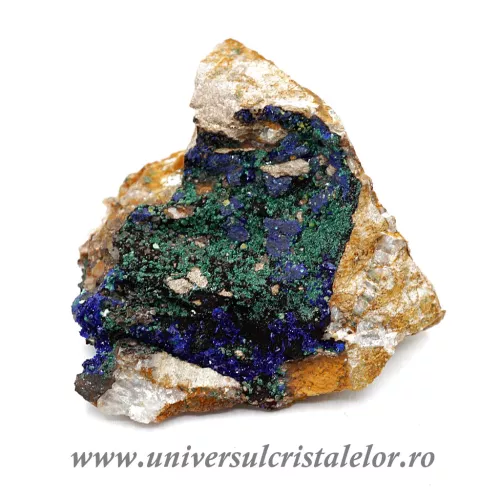 Azurit cu malachit