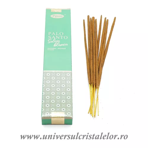 Betisoare parfumate palo santo-salvie alba ppure