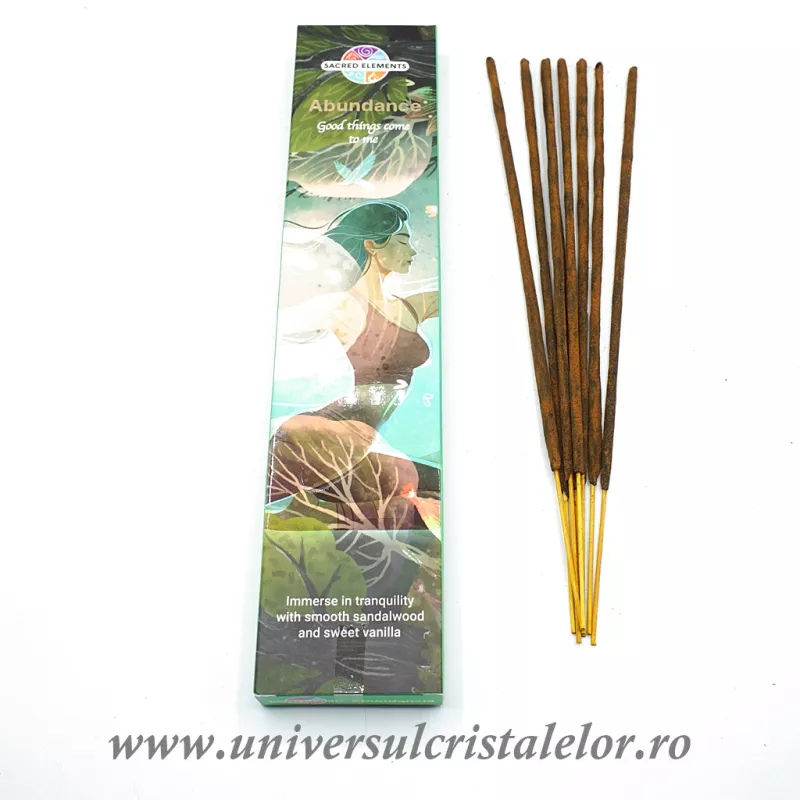Betisoare parfumate abundance ( Sacred Elements ) Betisoare parfumate abundance ( Sacred Elements )