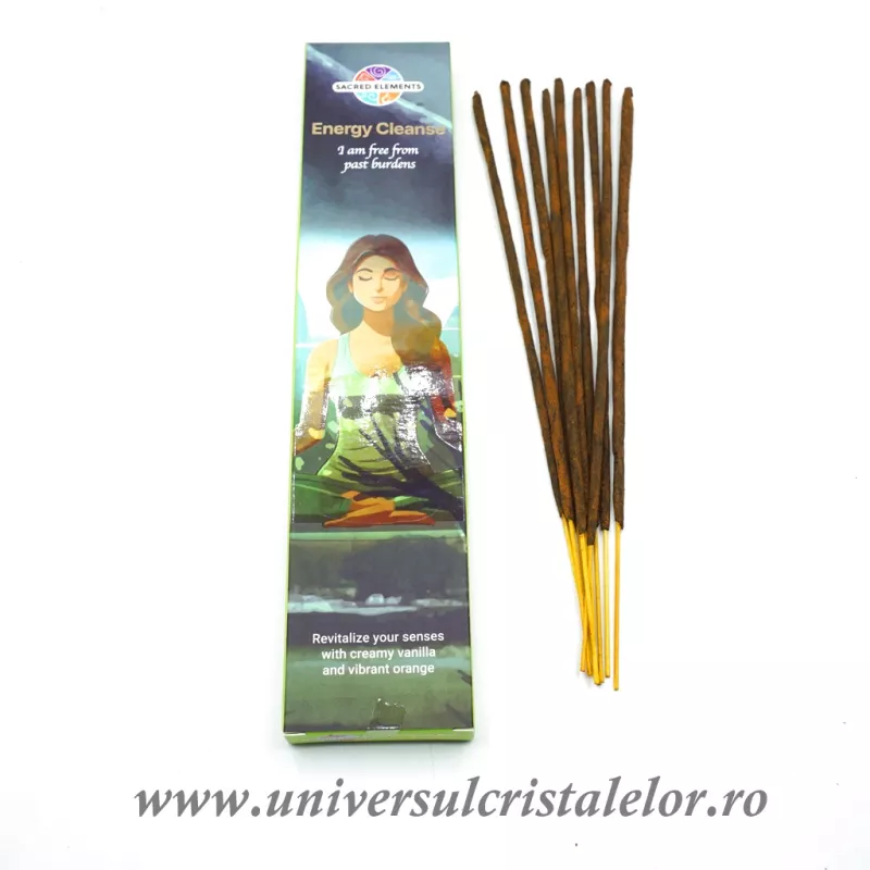 Betisoare parfumate energy cleanse ( Sacred Elements ) Betisoare parfumate energy cleanse ( Sacred Elements )
