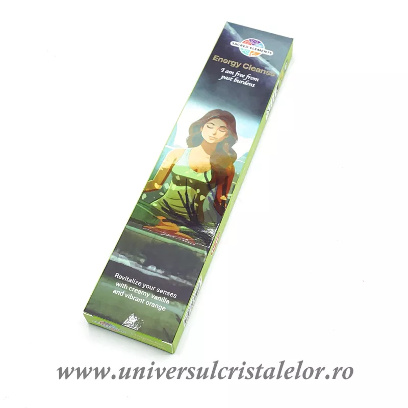 Betisoare parfumate energy cleanse ( Sacred Elements ) Betisoare parfumate energy cleanse ( Sacred Elements )