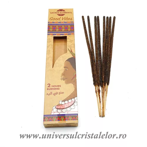 Betisoare parfumate good vibes ( Sacred Elements )  Betisoare parfumate good vibes ( Sacred Elements )