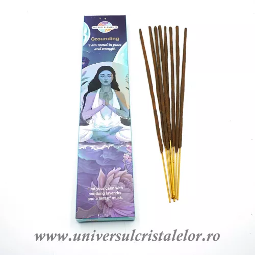 Betisoare parfumate grounding ( Sacred Elements )  Betisoare parfumate grounding ( Sacred Elements )
