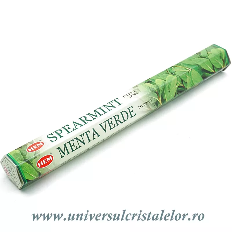 Betisoare parfumate menta verde Betisoare parfumate menta verde