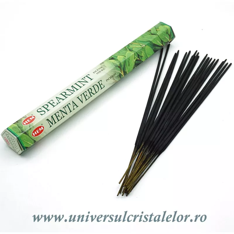 Betisoare parfumate menta verde Betisoare parfumate menta verde