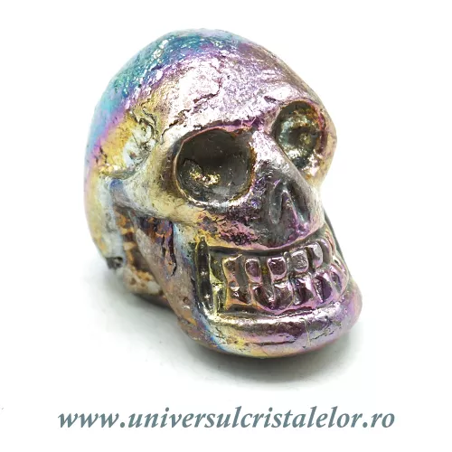 Figurina bismut craniu Figurina bismut craniu
