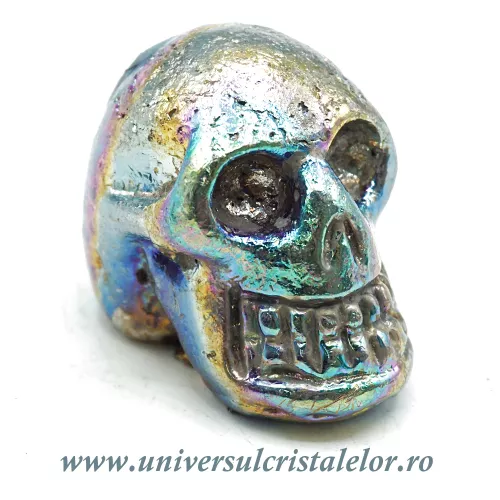 Figurina bismut craniu Figurina bismut craniu