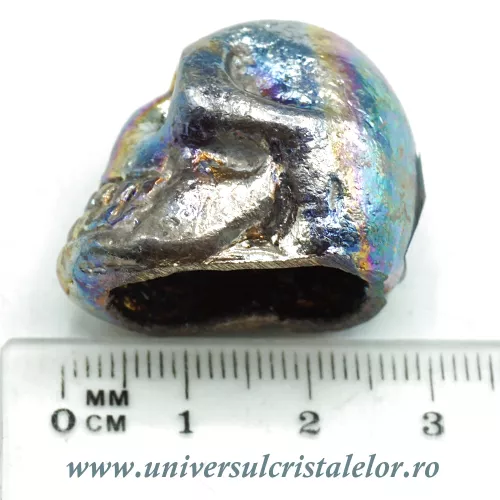 Figurina bismut craniu Figurina bismut craniu