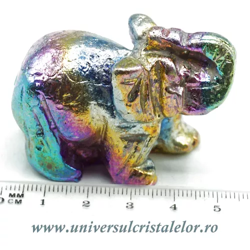 Figurina bismut elefant Figurina bismut elefant